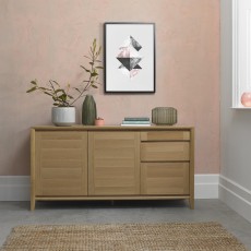 Ibsen Oak Wide Sideboard