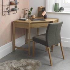 Ibsen Oak Corner Desk