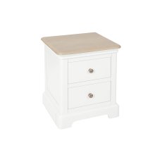 Bideford Painted 2 Drawer Bedside Chest