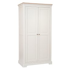 Bideford Painted All Hanging Double Wardrobe