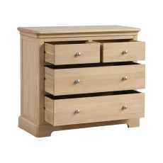 Bideford Oak 2+2 Drawer Chest