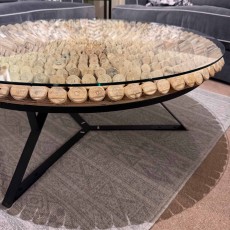 Showroom Clearance: Bambusa KK103 100cm Round Coffee Table