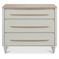 Jansson Oak 3 Drawer Wide Chest