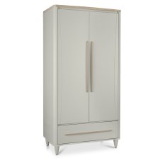 Jansson Oak Double Wardrobe with Drawer Jansson Oak Double Wardrobe with Drawer
