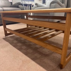 Showroom Clearance: Anbercraft Original 06 Solid Oak Large Coffee Table