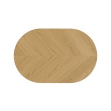 Chisholm Oak Fixed Oval Dining Table