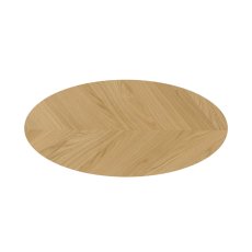Chisholm Oak Oval Coffee Table