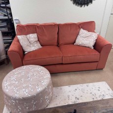 Showroom Clearance: Collins & Hayes Heath Medium Sofa & Large Round Footstool Showroom Clearance: Collins & Hayes Heath Medium Sofa & Large Round Footstool