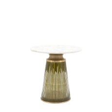 Garcia Round Side Table in Dusk Garcia Round Side Table in Dusk