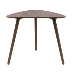 Hertford Small Triangular Dining Table in Smoked Oak Hertford Small Triangular Dining Table in Smoked Oak