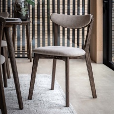 Hertford Dining Chair in Smoked Oak (PACK OF 2)