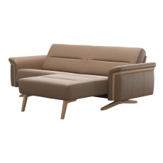 Stressless Stella 1.25 Seater & Longseat Sofa with Wood Arm
