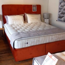 Showroom Clearance: Vispring 6ft Signatory Divan Set with Achilles Headboard