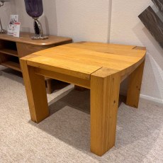 Showroom Clearance: Curve Solid Oak Coffee Table