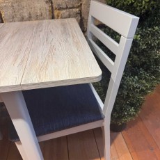 Showroom Clearance: Anbercraft Duratop DT01 Drop Leaf Table & 2x Darwin Slatted Back Chairs