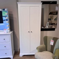 Showroom Clearance: Wimbledon 2 Door Small All Hanging Wardrobe Showroom Clearance: Wimbledon 2 Door Small All Hanging Wardrobe