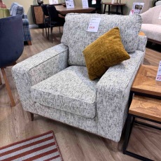 Showroom Clearance: Fowey 3 Seater Sofa, Chair & Legged Ottoman