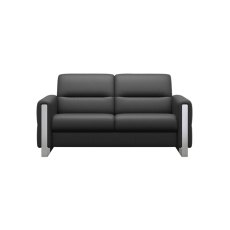 Stressless Fiona 2 Seater Sofa with Steel Arms Stressless Fiona 2 Seater Sofa with Steel Arms