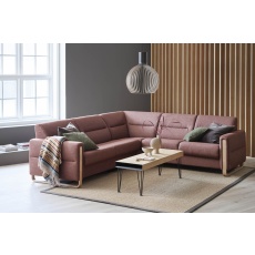 Stressless Fiona Corner Sofa with Wood Arms (C22) Stressless Fiona Corner Sofa with Wood Arms (C22)