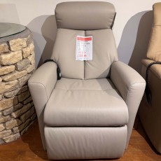 Showroom Clearance: Queen Leather Dual Motor Lift & Rise Recliner