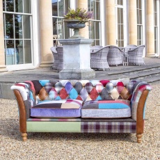 Rutford 2 Seater Sofa in Patchwork Rutford 2 Seater Sofa in Patchwork