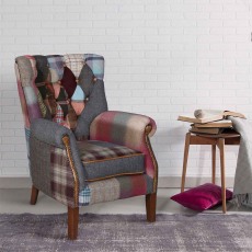 Bernard Chair in Patchwork
