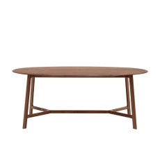 Jacobsen Walnut Oval Dining Table