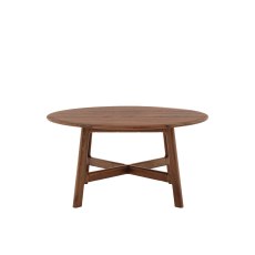 Jacobsen Walnut Round Coffee Table