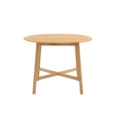 Jacobsen Oak Round Dining Table