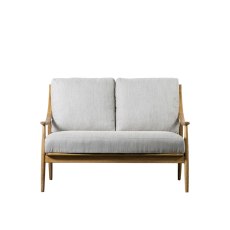 Hythe 2 Seater Sofa in Natural Fabric