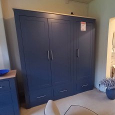 Showroom Clearance: 428A Middleton Large Extra Tall 3 Drawer Triple Wardrobe Showroom Clearance: 428A Middleton Large Extra Tall 3 Drawer Triple Wardrobe