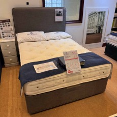 Showroom Clearance: Hypnos 4ft6 Westgate Ortho Divan Set with Emily Headboard