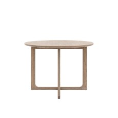 Cadoc Smoked Oak Round Dining Table