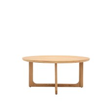Cadoc Natural Oak Round Coffee Table Cadoc Natural Oak Round Coffee Table