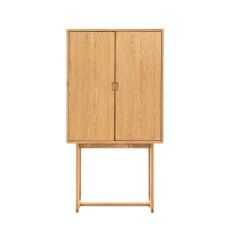Cadoc Natural Oak Cocktail Cabinet