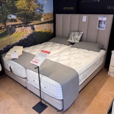 Showroom Clearance: 6ft Zip & Link Cadeleigh Super Shallow Divan Set with Kennford Headboard