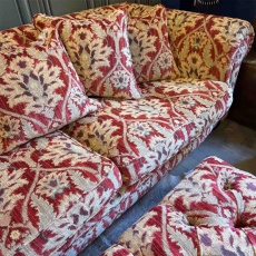 Showroom Clearance: Tetrad Elgar Grand Sofa & Footstool