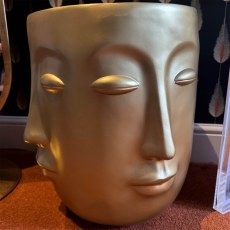 Showroom Clearance: Christy Gold Side Table