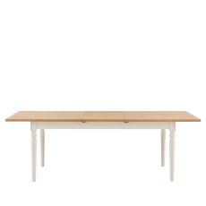 Ethan White 180-230cm Extending Dining Table