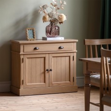 Ethan Oak Small Sideboard