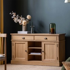 Ethan Oak Large Sideboard