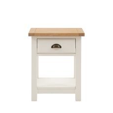 Ethan White Side Table