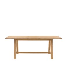 Ethan Oak Extending Trestle Dining Table