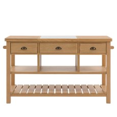 Ethan Oak Kitchen Island