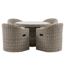 Rufford 4 Seater Dining Set