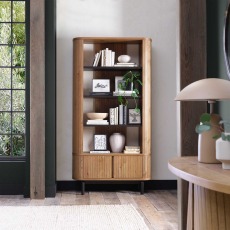 Nielsen Rustic Oak Display Unit