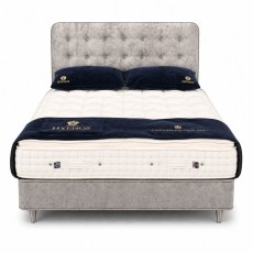 Showroom Clearance: Hypnos 5ft Pillow Top Saunderton Divan Set & Margaret Shallow Headboard