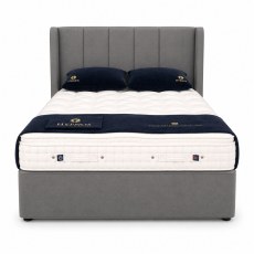 Showroom Clearance: Hypnos 5ft Pillow Top Alvescot Pocket Sprung Divan Set & Anne Winged Headboard