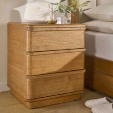Albany 3 Drawer Bedside Chest Albany 3 Drawer Bedside Chest