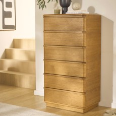 Albany 6 Drawer Tall Wellington Chest